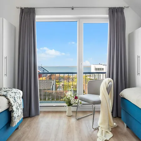 Seapearl- Hafenblick, Terrasse, Bad Mit Infrarotsauna Und Whirlwanne