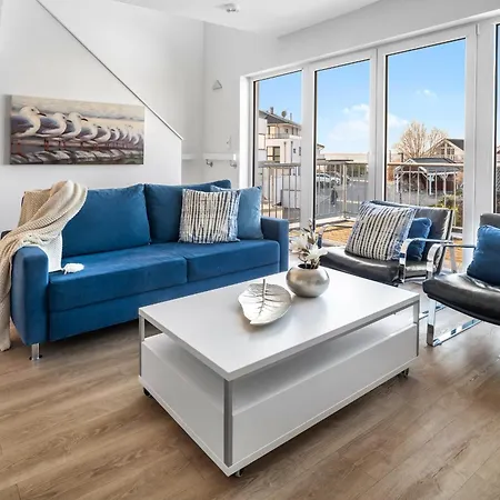 Apartment Seapearl- Hafenblick, Terrasse, Bad Mit Infrarotsauna Und Whirlwanne Olpenitz