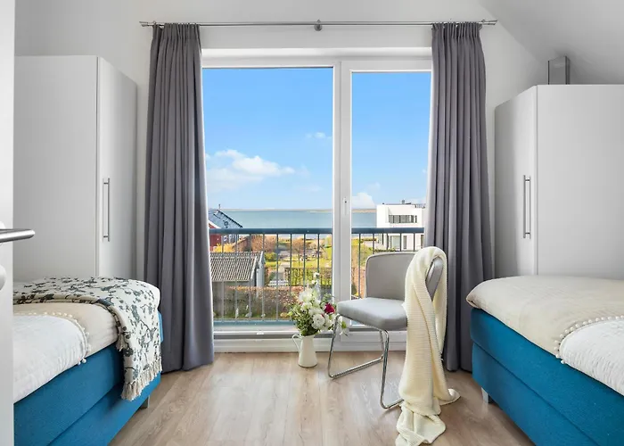 Seapearl- Hafenblick, Terrasse, Bad Mit Infrarotsauna Und Whirlwanne