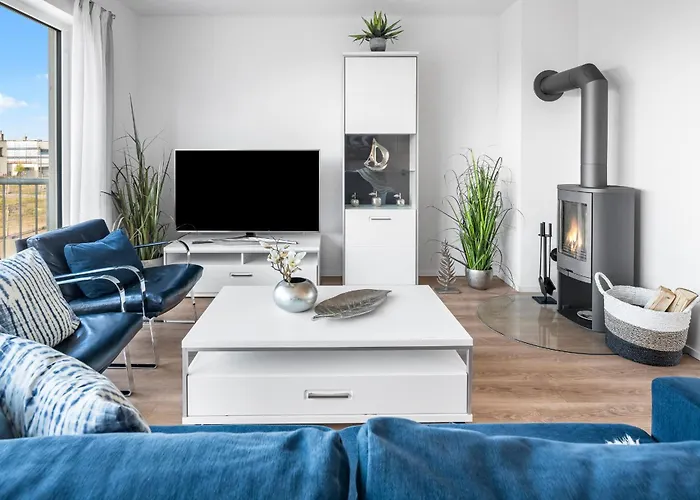 Seapearl- Hafenblick, Terrasse, Bad Mit Infrarotsauna Und Whirlwanne