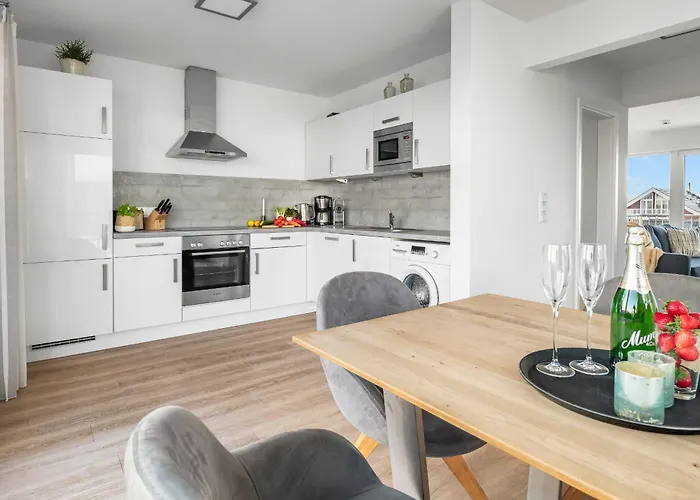 Appartement Seapearl- Hafenblick, Terrasse, Bad Mit Infrarotsauna Und Whirlwanne