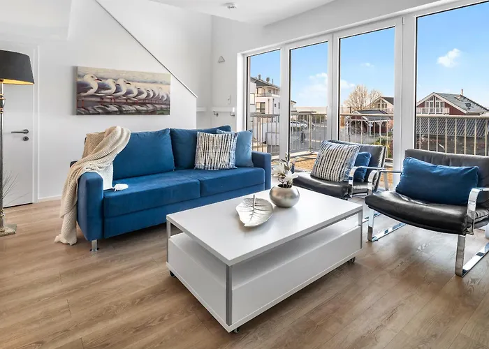 Appartement Seapearl- Hafenblick, Terrasse, Bad Mit Infrarotsauna Und Whirlwanne Olpenitz